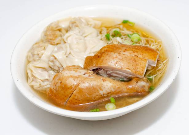 174. Soy Chicken and Wonton with Noodle in Soup 油雞雲吞麺